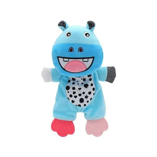 KiLoom Nouvelle Peluche Réconfortante Ours Bébé Réconfortante Serviette Douce Corail Polaire Poupée Sommeil Réconfortant Serv