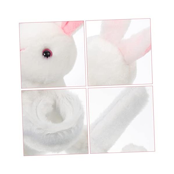 ibasenice 2 Pièces Pop Cercle Bracelet Enfant Bracelets Peluche Paresseux Jouet en Peluche Enfant Jouet Lapin Jouets pour Lap