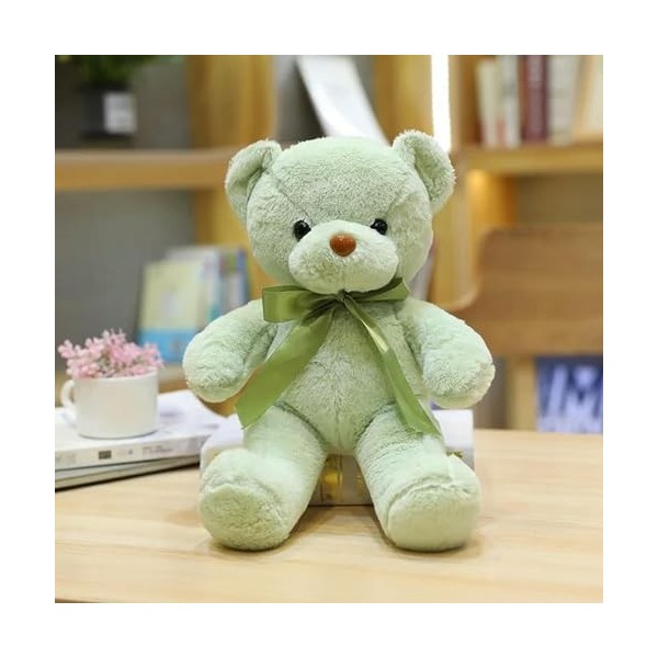 EacTEL Ours en Peluche Kawaii, Jouet Animal en Peluche Mignon, Jouet en Peluche Oreiller, décoration de Chambre de Fille, Cad