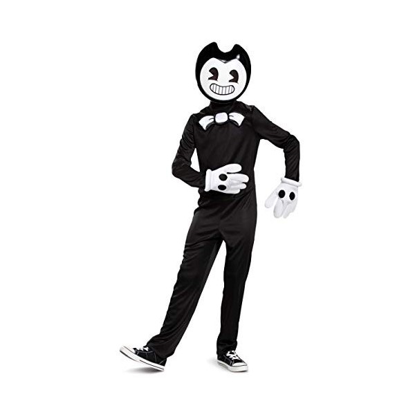 Disguise Bendy & The Ink Machine Classic Child Costume, Large 10-12 Black