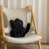 SaruEL Kawaii Peluche Chat Oreiller Peluche Animal Chat Peluche Oreiller Doux canapé décoration Mignon Chat Jouet Fille Anniv