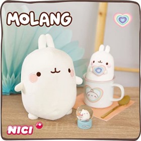 NICI Molang Poussin en Peluche, Piu Piu,Jaune 24cm