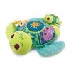 VTech - Juju, Maman Tortue Éveil des Sens Play Green, Peluche Interactive Fabriquée avec des Matériaux Plus Durables, Jouet S