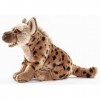 Uni-Toys - Hyàne Assis - 22 cm Hauteur - Animal Sauvage Exotique - Peluche, Doudou