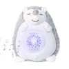 HuBorns - Peluche Bruit Blanc Bebe et Veilleuse Musicale et Lumineuse, Jouet Bébé Projecteur avec 15 Berceuses pour Dormir, C