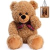 Bebamour Peluche Ours en Peluche Jouets Peluche poupée pour garçons et Filles Cadeau danniversaire décorer la Maison, 45 cm,