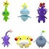 IHIPPO Lot de 6 Pikmin Peluche, Pikmin 4 Peluche, Flocons davoine Chien Peluche, Fun Plant Bio Peluche, Douce poupée Plein