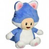 Sanei- Nintendo Toad Cat Peluche, 819996013747, 19 cm