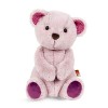 B. toys by Battat BX1964Z Happyhues - Cara-Mellow Ours en Peluche Classique avec Set de Pique-Nique et Livre en anglais - D