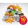 Baker Ross Lot de 10 Mini Amis Animaux Haricots - pour Les Amoureux des Peluches EF613