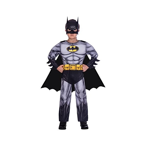 amscan 9906058EU Costume de Batman Dark Knight classique 4-6 ans