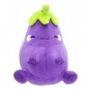 MochiOshis Peluche aubergine 25,4 cm Murasaki Nasukkoshi | Animal en peluche doux à câliner pour câliner