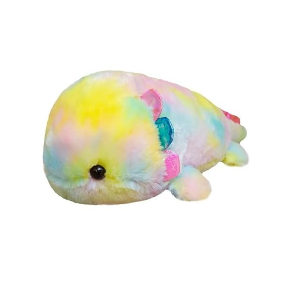 Jouets en Peluche colorés Baleine en Peluche poupées Mignonnes Doux Arc-en-Ciel Baleine Animaux Marins Jouets Enfants Cadeaux