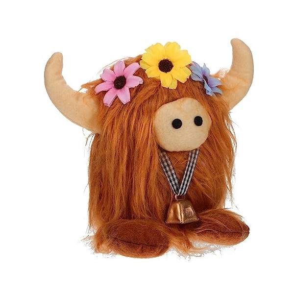 ibasenice Porc en Peluche en Peluche Jouet Vache en Peluche Tournesols en Peluche Décor Animaux en Peluche Peluche Tournesol 