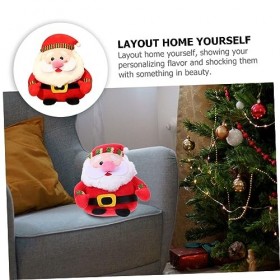 ABOOFAN 2 Pièces Père Noël Ornement De Bureau De Noël Remplissage De Sac De Noël Oreiller De Père Noël Cadeau denfant De Pèr