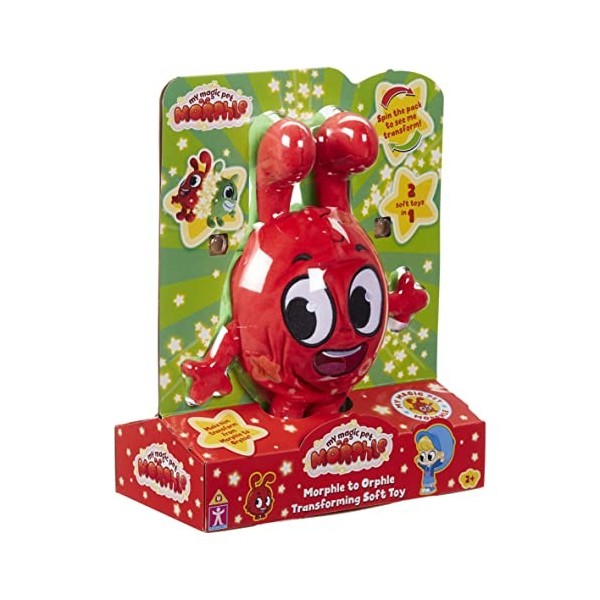 AB Gee Character UK Morphle to Orphle Transforming Soft Toy