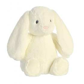Aurora, 23103, Ebba Bébé Dewey Dawn Lapin, 32cm, Eco Friendly Peluche, Blanc