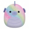 Squishmallows Originaux 19cm Emeraude, lhippocampe de la Galaxie, Ajoute Emeraude à Ton équipe, Peluche Ultra Douce