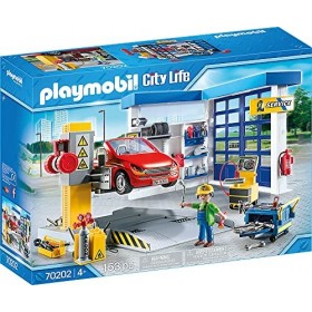 Playmobil 70202 Garage Automobile- - City Life- Voiture mécanique