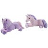 Heunec - 351974 - Peluche - Classic - Licorne XL - Couché - Rose - 50 cm