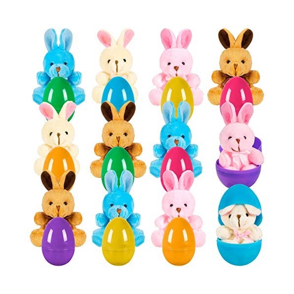 Lot De 3 Nez De Lapin En Peluche Pour Costume - Accessoire Fête De Pâques, Cosplay, Anniversaire, Doux Et Confortable