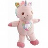 VTech Peluche Licorne Mignonne pour Nouveau-né et Tout-Petits, Jouet Musical avec Sons et Phrases, Jouet sensoriel pour bébé,