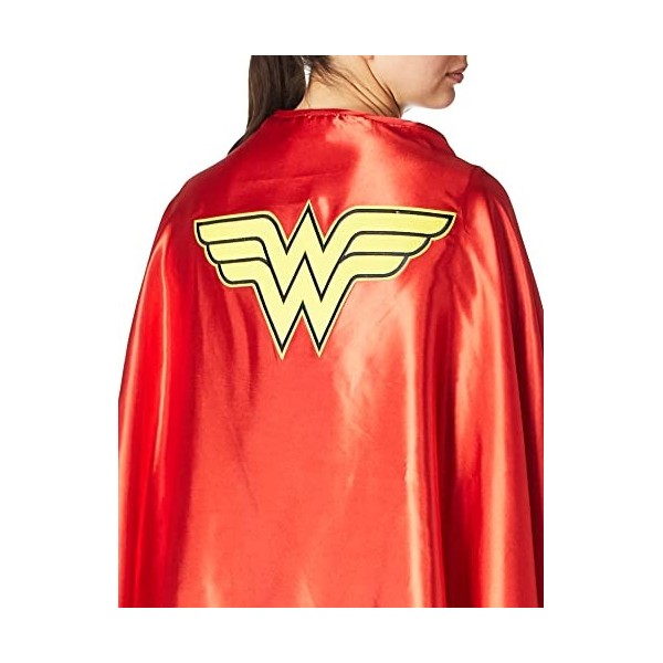 Funidelia | Perruque Wonder Woman pour femme Super héros, DC Comics -  Accessoire pour Adultes, accessoire pour déguisement - Noir