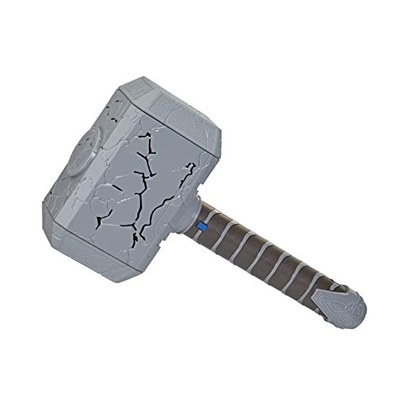 Marvel Studios’ Thor: Love and Thunder Mighty FX Mjolnir Electronic Hammer Roleplay Toy for Kids Ages 5 and Up