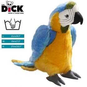 Carl Dick Peluche Perroquet Bleu-Jaune 27cm 3338