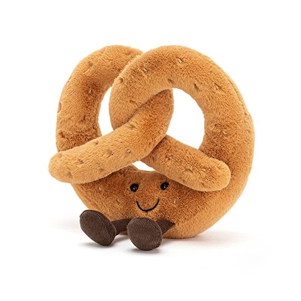 Peluche Amuseable Pretzel - l : 18 cm x H: 18 cm