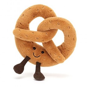 Peluche Amuseable Pretzel - l : 18 cm x H: 18 cm
