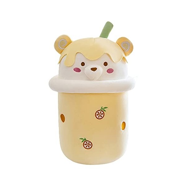 Oreiller en Peluche Bubble Tea, Bubble Tea en Peluche, Jouets Bubble Tea Cup en Peluche Oreiller en Peluche Thé Lait Alimenta