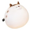 FUERLI Peluche Gros Chat,Animal en Peluche de Chat Rond en Peluche Moelleuse - Peluche Chat Doux et Mignon de 50cm, Cadeau d