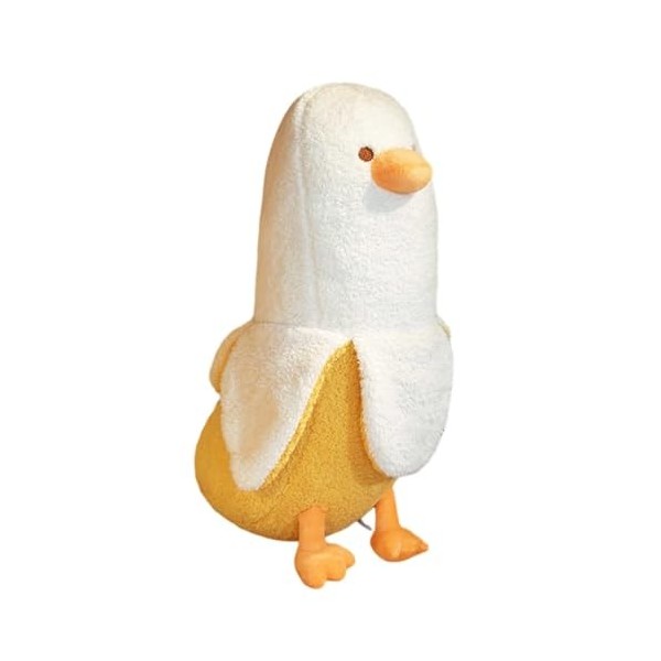 TOPLITHE Peluche De Canard Banane, Jouet De Canard Banane Mignon, Oreiller Câlin, Animaux en Peluche, Cadeau for Enfants, Fil