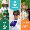 Born Toys Dress Up & Pretend Play 3-in-1 Premium Kids Costumes Set - Washable Kids Dress up Clothes for Play - Scientist, Exp
