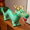 Nouvel an Zodiaque Dragon Peluche Jouet Mignon en Peluche Dragon Mascotte Poupée Enfants Oreiller Doux Chinois Nouvel an Déco
