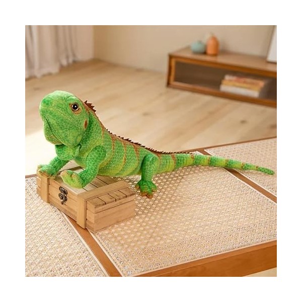 GagaLu Nouveau lézard, caméléon, Jouets en Peluche pour Enfants, Animaux en Peluche, poupées lézard, Jouets, Cadeaux pour Enf