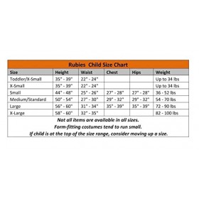 Rubies Costume dApprentie Supergirl Taille : 2/3 Ans 86 à 94 cm 