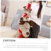 ibasenice Animaux en Peluche Jouets Décor en Peluche Wapiti Jouet Wapiti Poupée Jouet Poupée Confortable en Peluche Wapiti Po