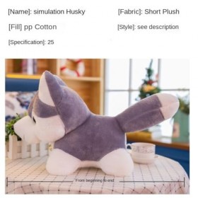 SNUFF Jouet en Peluche Poupée Husky de guérison Mignonne, Jouet en Peluche for Petit ami, Petite Amie, Oreiller, Simulation d