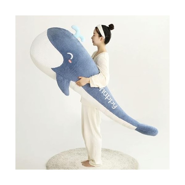 GagaLu Jouets en Peluche géants Animaux Marins Requin Bleu Baleine Jouets en Peluche Animaux en Peluche Enfants Cadeaux d’Ann