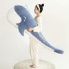 GagaLu Jouets en Peluche géants Animaux Marins Requin Bleu Baleine Jouets en Peluche Animaux en Peluche Enfants Cadeaux d’Ann