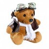 IMPEXIT Peluche Ours Pilote 15/10/12cm