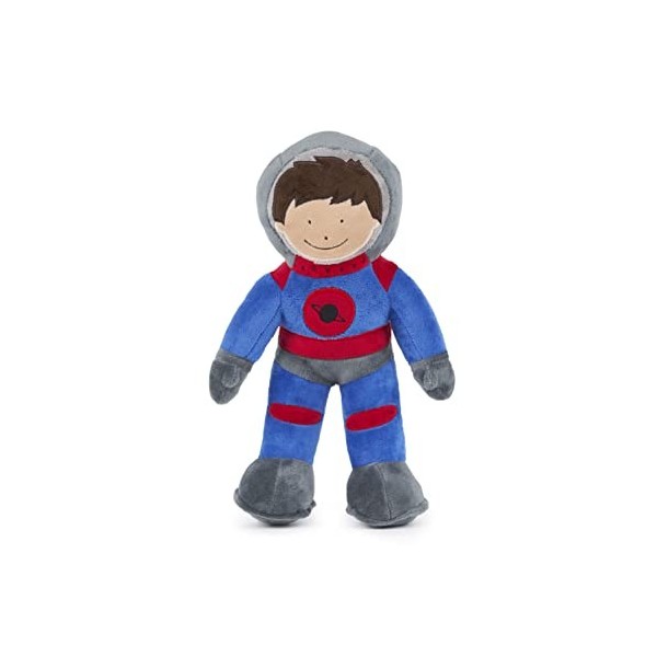 Storklings Astronaute Teddy Stuffed Space Soft Toy Plush Spaceman in a Red and Blue Spacesuit