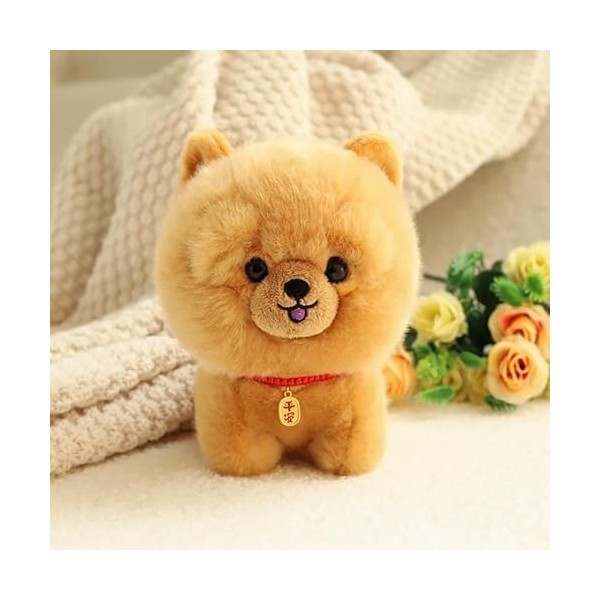 Kawaii Chiot Jouet Peluche Husky Corgi Chow Chow akit poupée Doux et Mignon Jouet Cadeau pour Les Enfants 20cm 5