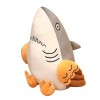 GagaLu Jouet en Peluche créatif Amusant Requin Aigle Peluche poupée réaliste Requin Jouet Oreiller Cadeau pour Les Enfants 35