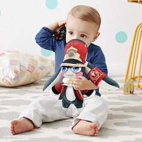 Yatlouba 28 Cm Honkai Star Rail Pom Pom Peluche Doux Jeu Pom-Pom Peluche Poupée pour Fans Collection Décor À La Maison 28 Cm 