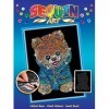 Sequin Art 1710 Teddy Bear Dog Craft Project from The Blue Range 28 x 37 cm