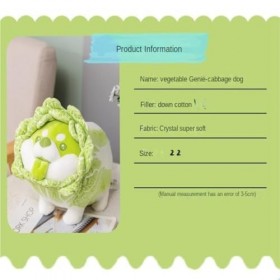 VOTIVA Jouets en Peluche Poupée de Chien en Peluche, Elfe végétal, Cadeau danniversaire, Chiot, Jouet en Peluche, poupée de 