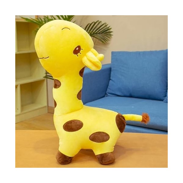 SaruEL Peluche Mignon Animal Peluche cerf Oreiller décoration Coussin Enfants Fille Anniversaire Cadeau de Noël Dessin animé 